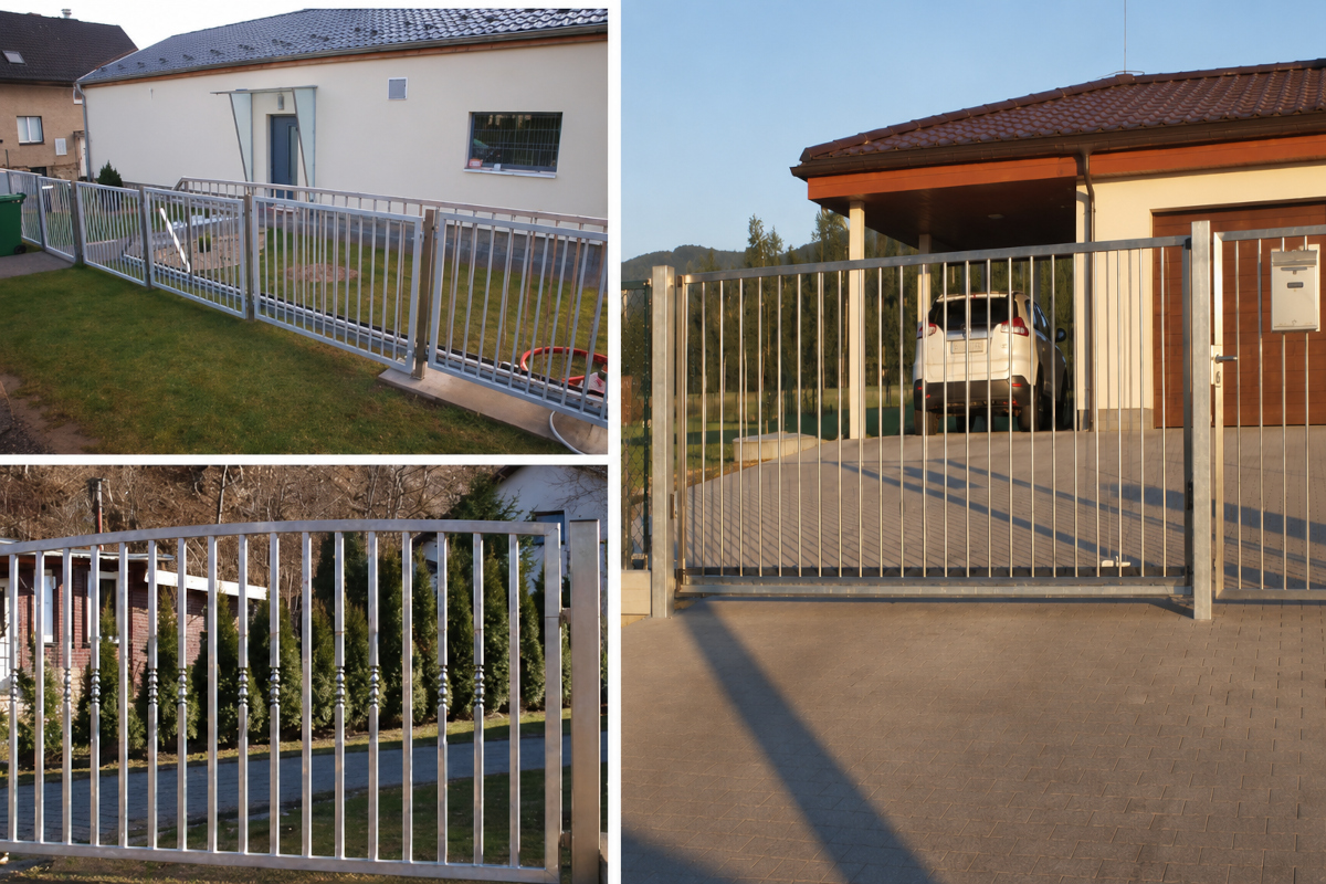 Výroba a prodej plotů a vjezdových bran z nerezi a hliníku